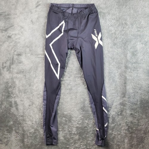2xu elite tights mens - tights, black
