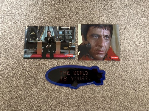 Supreme fw17 scarface sticker - fw17,