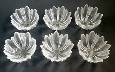6x Vintage Dartington Crystal