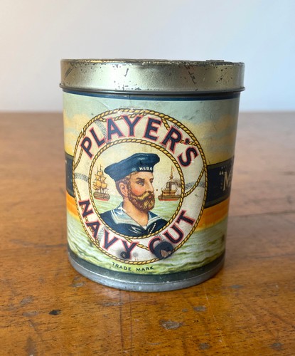 Player navy cut tin - player's,
