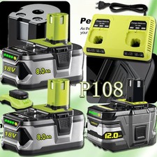 2X For RYOBI P108 18V One+