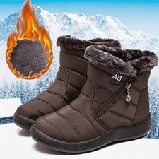 Womens Waterproof Fur Lined