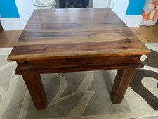 Jali Sheesham 60cm Chunky Coffee Table