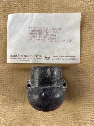Authentic pre columbian double - authentic,