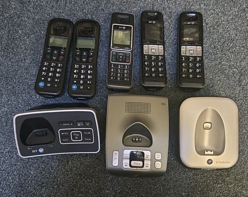 Lot bt cordless phones - 5, x