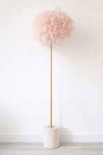 Gold Floor Lamp Terrazzo Base
