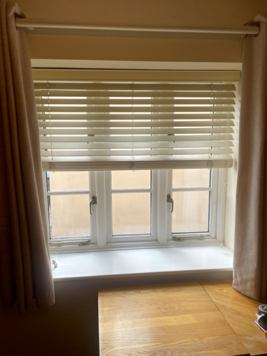 Beige venetian blind 130 - beige, cm