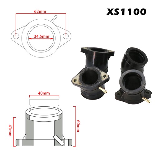 4pcs carburetor manifold boot - manifold,