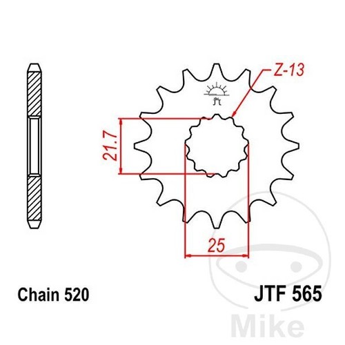 Sprocket for yamaha - for, 450
