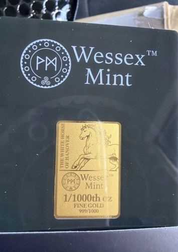 Wessex mint gold bar - wessex,