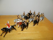 VINTAGE BRITAINS LEAD MOUNTED BAND OF THE LIFEGUARDS SET 101