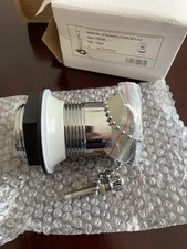 ASP Washbasin Slotted Metal Plug NIB Chrome 10901