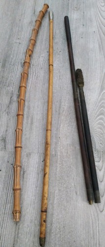 Antique bamboo haberdasher s - antique,