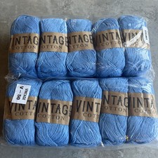 Vintage Cotton blue  80%