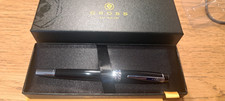 Cross AT0455-7 Black Lacquer Rollerball Pen. New In Box