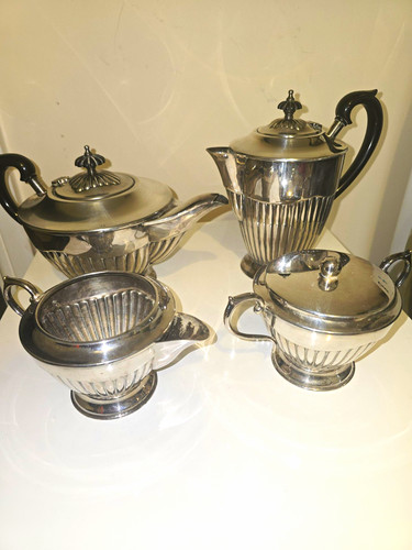 Silver plate tea - tea/coffee, set