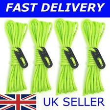 X4 FLUORESCENT Guy Line Ropes