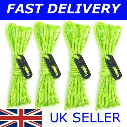 Fluorescent guy line - line, ropes