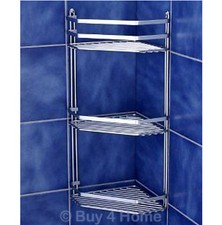 Satina Chrome Triple Corner