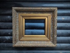 Ornate Wooden Oil Painting