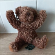 RUSS Berrie small brown teddy BEARS IN LOVE collection