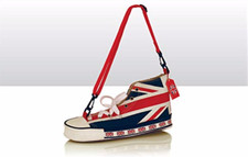 NEW UNION JACK FLAG SHOE SHOULDER MESSENGER BAG WITH ADJUSTABLE STRAP 