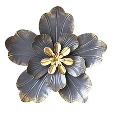 Metal Flower Wall Art