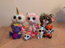 TY Plush Teddy Collection X 7