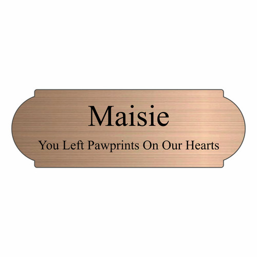 Memorial plaque engraved - memorial,