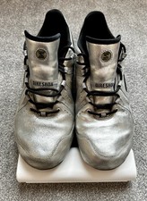 Nike Shox Men's Trainers In Metallic Silver  Size UK 11/Euro 46 VGC(RARE) 