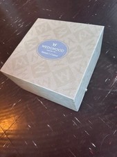 Wedgwood Teapot Nature’s Canvas Sandstone Teapot  Beige with Blue trim 4 Cup