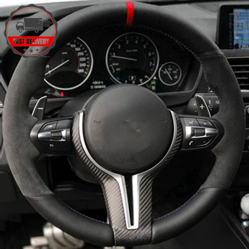 Anti slip suede steering - steering, wheel