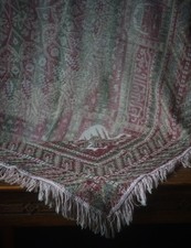 Beautiful vintage woven throw