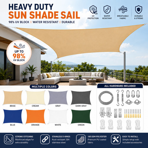 Heavy duty sun shade - heavy,
