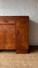 ANTIQUE VINTAGE ART DECO OAK