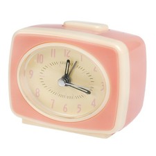 Retro style pink alarm - retro,