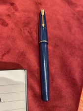 vintage Blue Parker 17 Lady