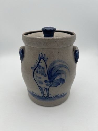 Rowe pottery works canister - rowe,