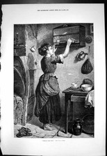 Old Feeding Pets W Fyfe Birds