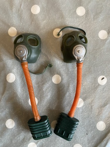 Action man gas masks - action,