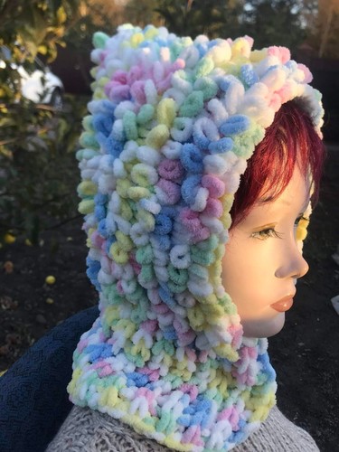 Pastel chunky knit - pastel,