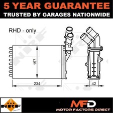 Heater Control Valve NRF Fits