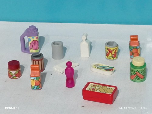 Playmobil lot canned jars - lot,