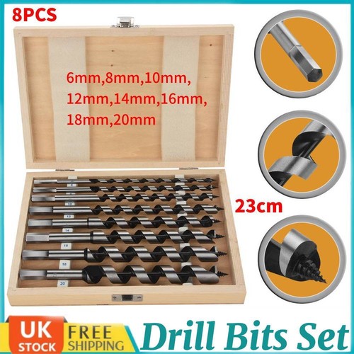 Piece auger bit set - piece,