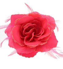 Rose Flower Hair Clip Hairband