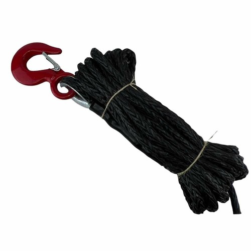 6mm black dyneema sk75 - black,