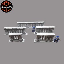 Modular Gothic Walls - 28mm