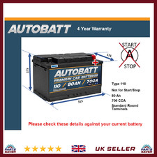 Battery fits JAGUAR XF X TYPE