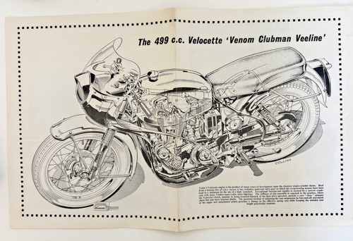 1960s 499cc velocette - 1960s, venom
