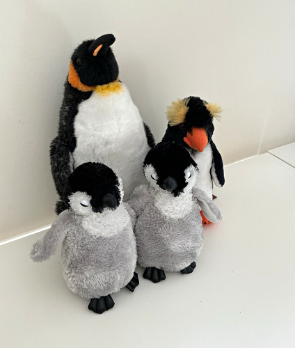 Penguin soft toys bundle - 4,